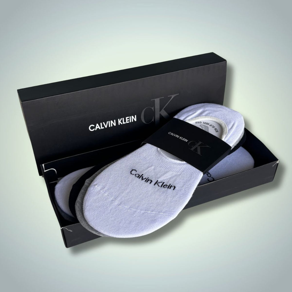 Σετ 6 ζευγάρια διακριτικές κάλτσες Calvin Klein, 40-45, μαύρο, γκρι, λευκό. Premium ποιότητα