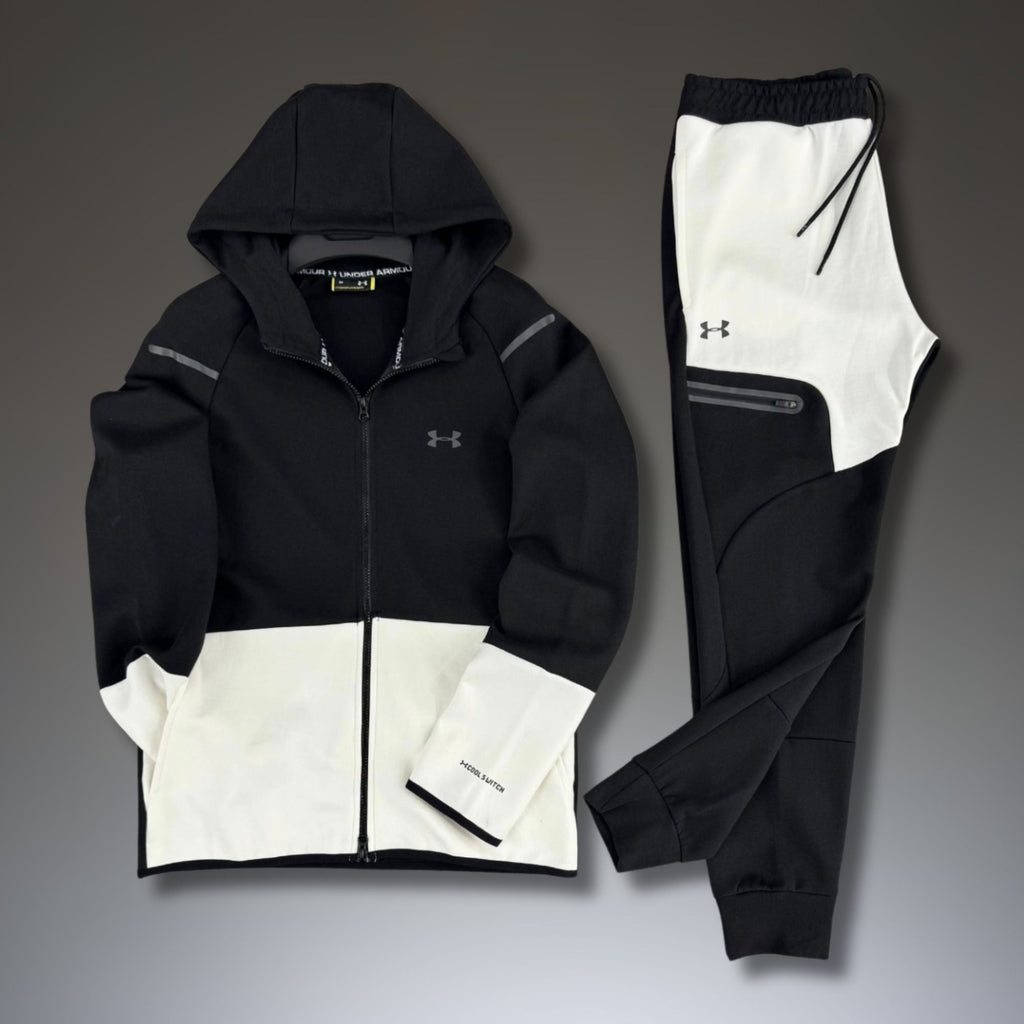 Under Armour Ανδρικό Αθλητικό Σύνολο. Μαύρο-Άσπρο