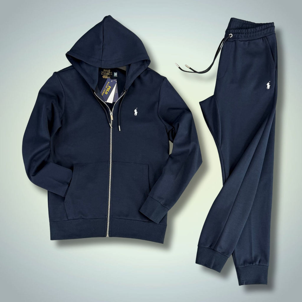 Ανδρικό αθλητικό σετ Ralph Lauren, σκούρο μπλε, premium ποιότητα