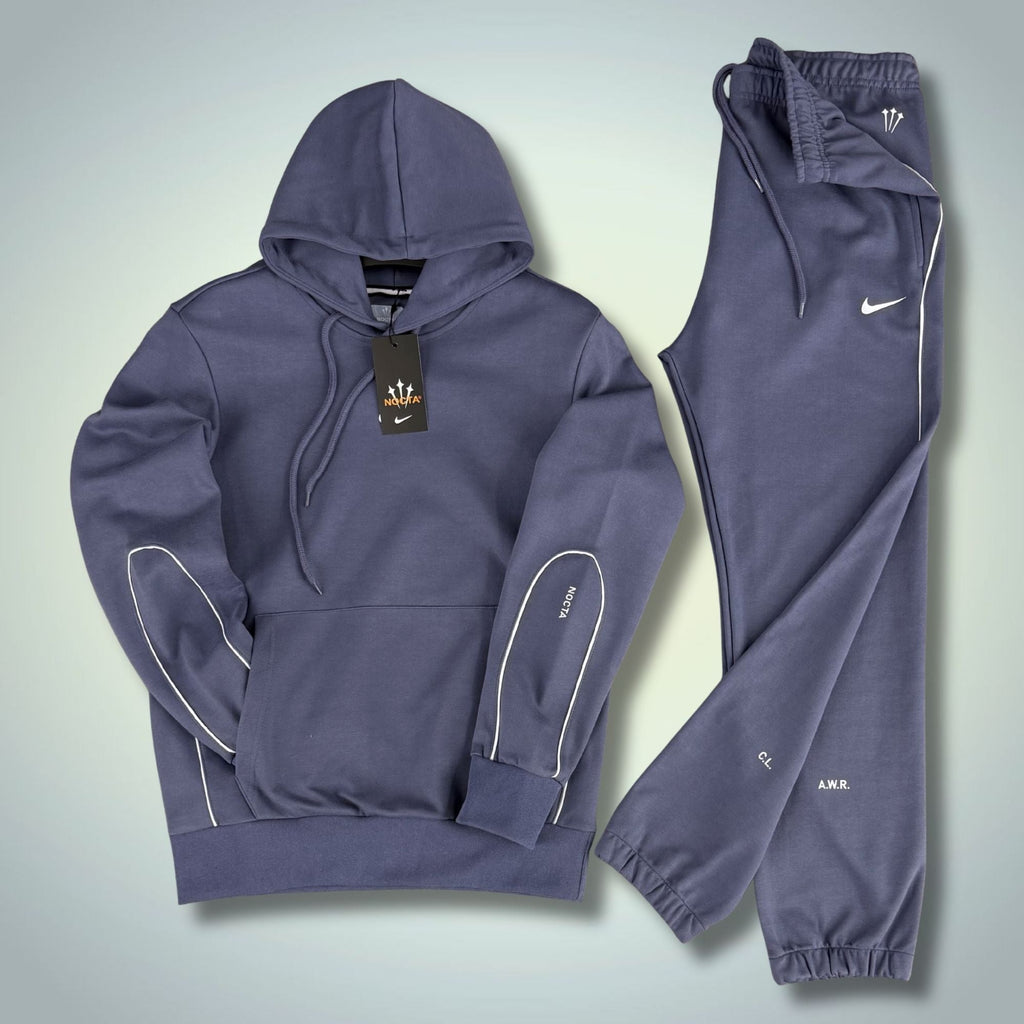 Nike Nocta ανδρικό αθλητικό σετ, φούτερ, μπλε. Premium ποιότητα