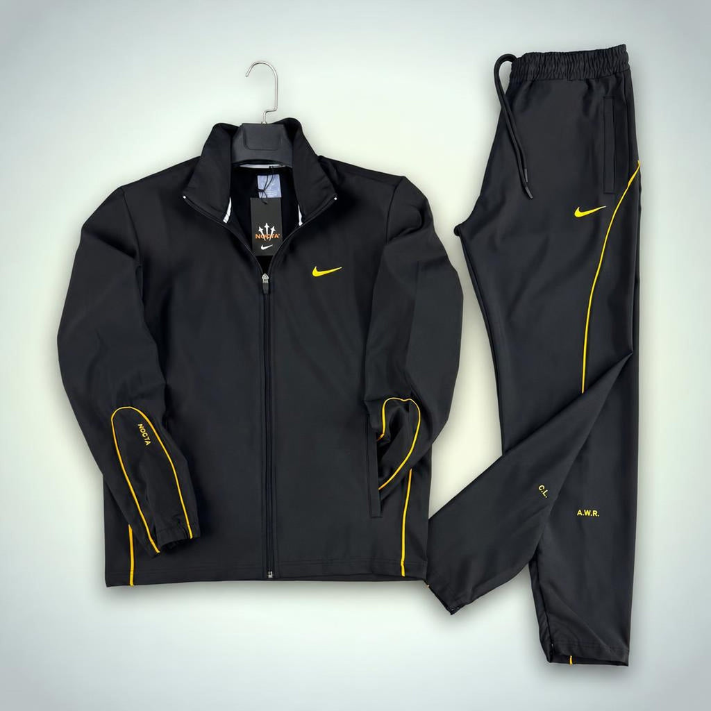 Nike Wooven Nocta ανδρικό αθλητικό σύνολο, μαύρο. Premium ποιότητα