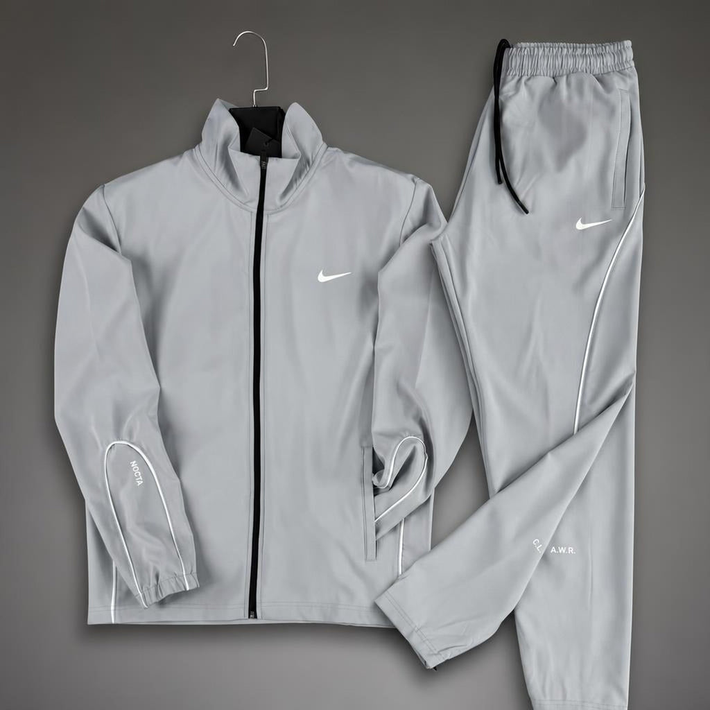Nike Wooven Nocta ανδρικό αθλητικό σύνολο, γκρι. Premium ποιότητα