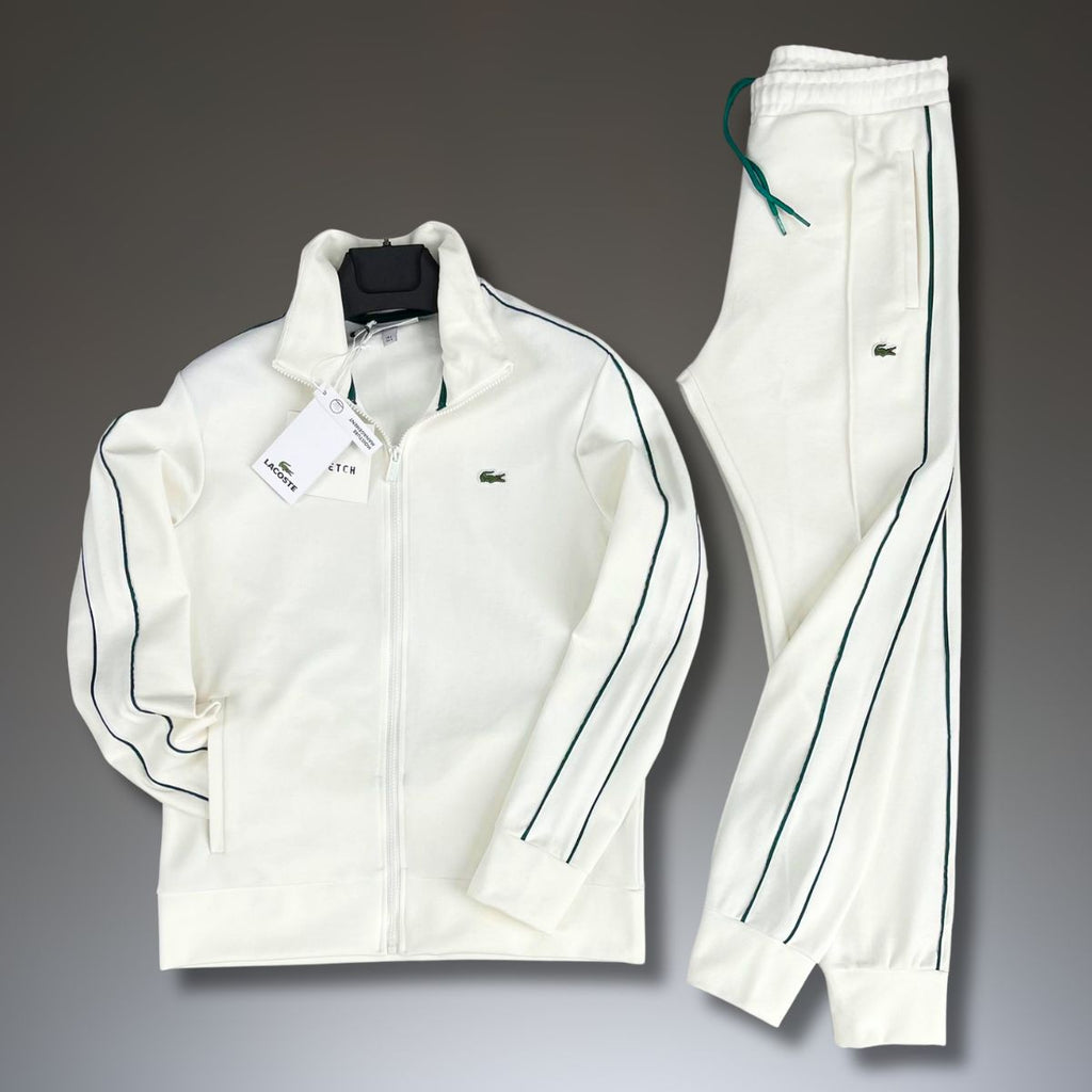  Lacoste Ανδρικό αθλητικό σύνολο, μαύρο. Premium ποιότητα