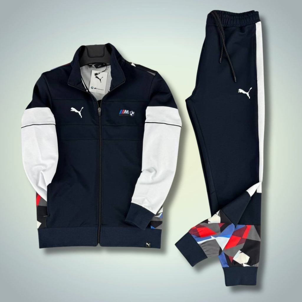 Ανδρική φόρμα Puma x BMW, σκούρο μπλε. Premium ποιότητα
