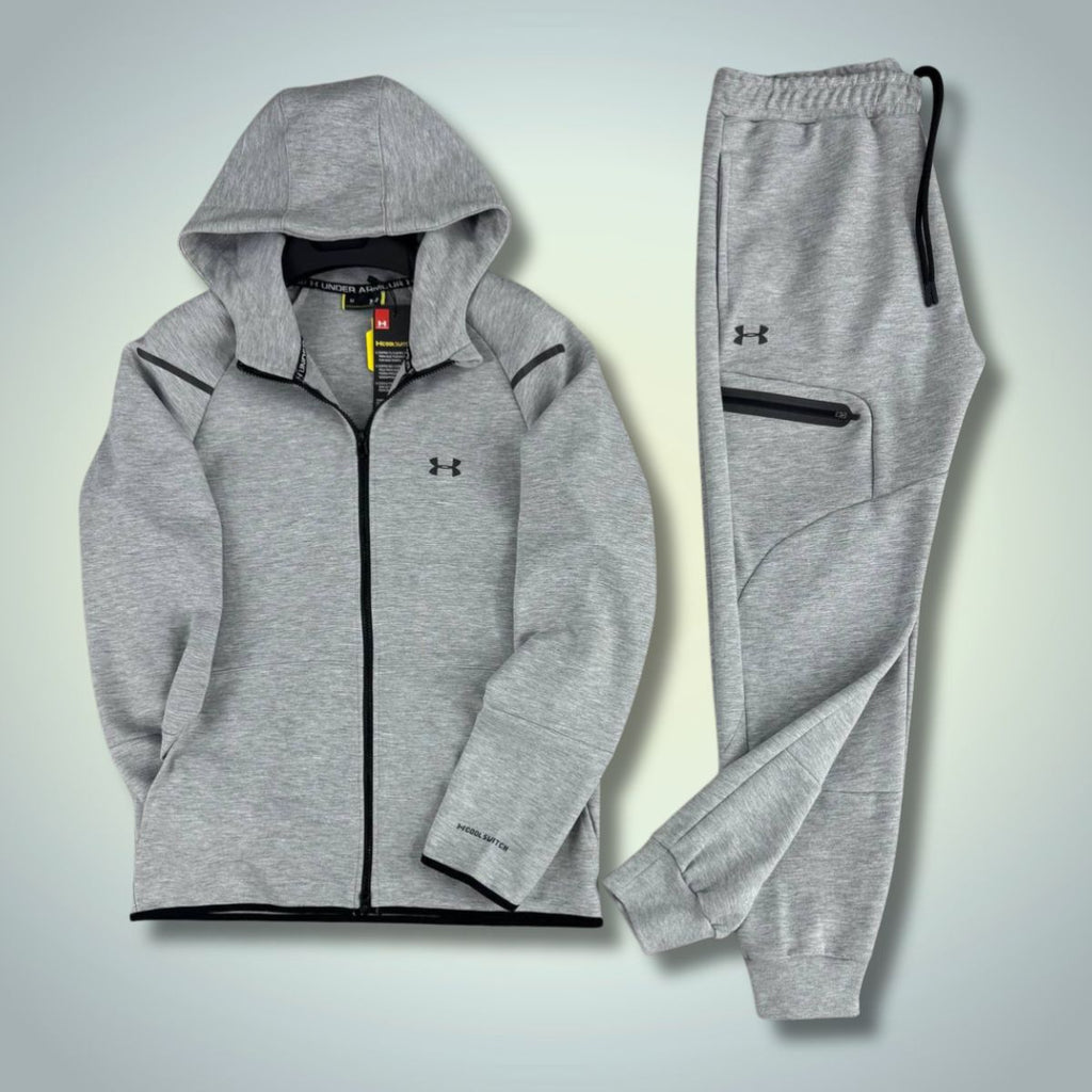 Ανδρική ανακλαστική φόρμα Under Armour, κλασικό γκρι. Premium ποιότητα