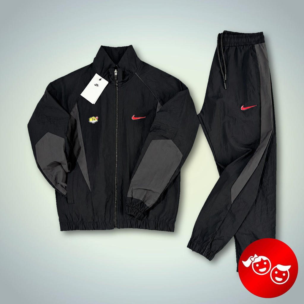 Nike TN παιδικό αδιάβροχο αθλητικό σετ, μαύρο. Premium ποιότητα