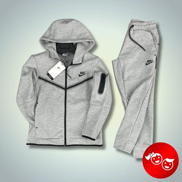 Παιδική αθλητικό σύνολο Nike Tech Fleece, κλασικό ασήμι. Premium ποιότητα