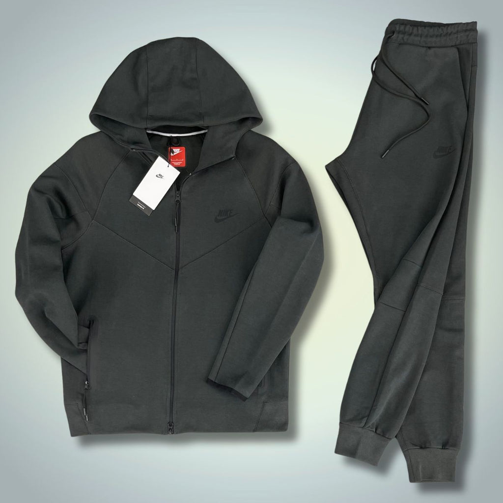 Ανδρική αθλητική φόρμα Nike Tech Fleece, γραφίτη. Μοντέλο 2023. Premium ποιότητα