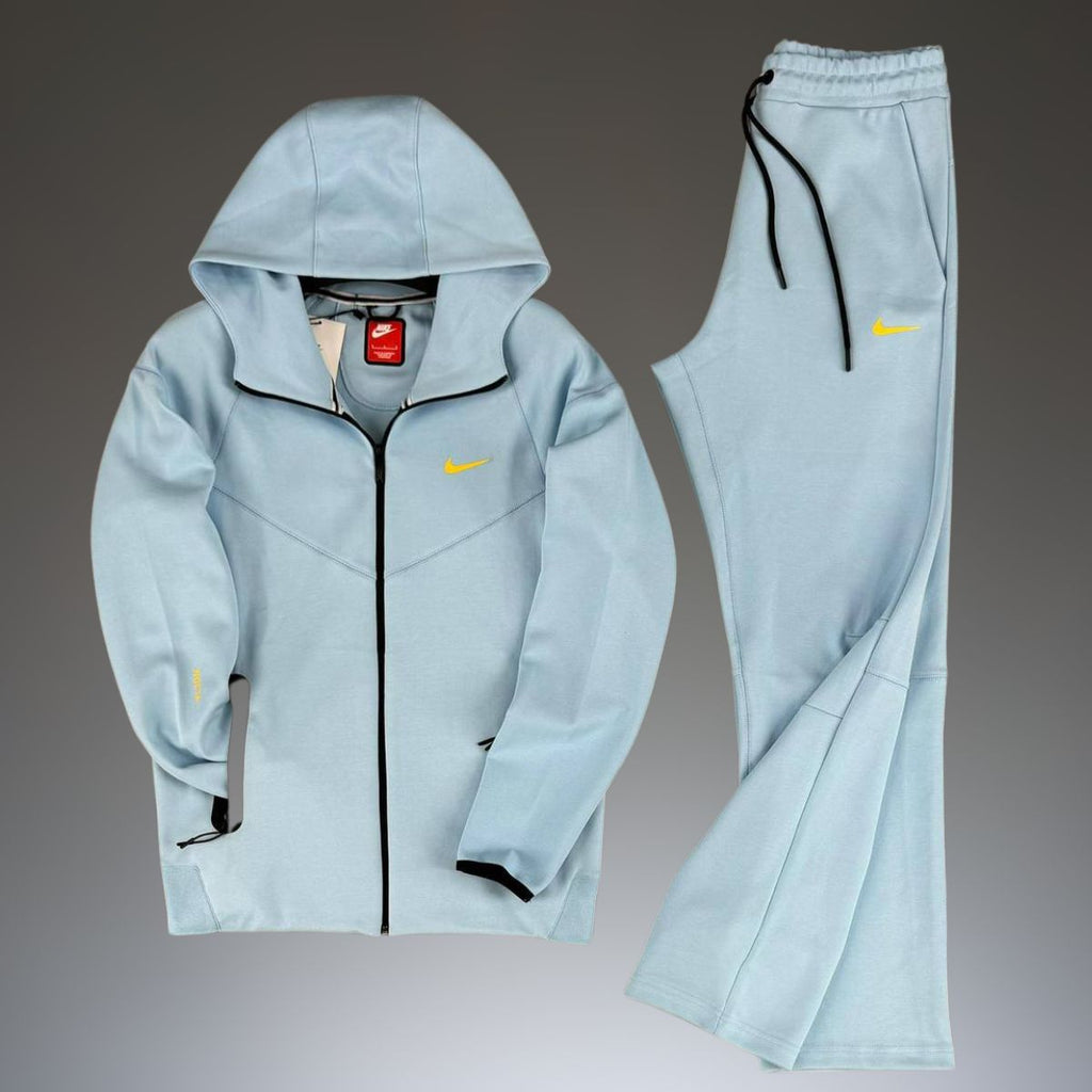Nike Nocta αθλητική ανδρική καλοκαιρινή φόρμα, γαλάζιο. 
Υψηλής ποιότητας