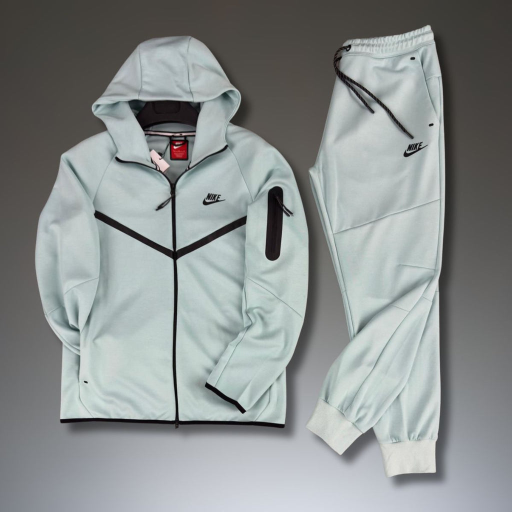 Αθλητικό σετ Nike Tech Fleece, μέντα. Μοντέλο 2024. Premium ποιότητα