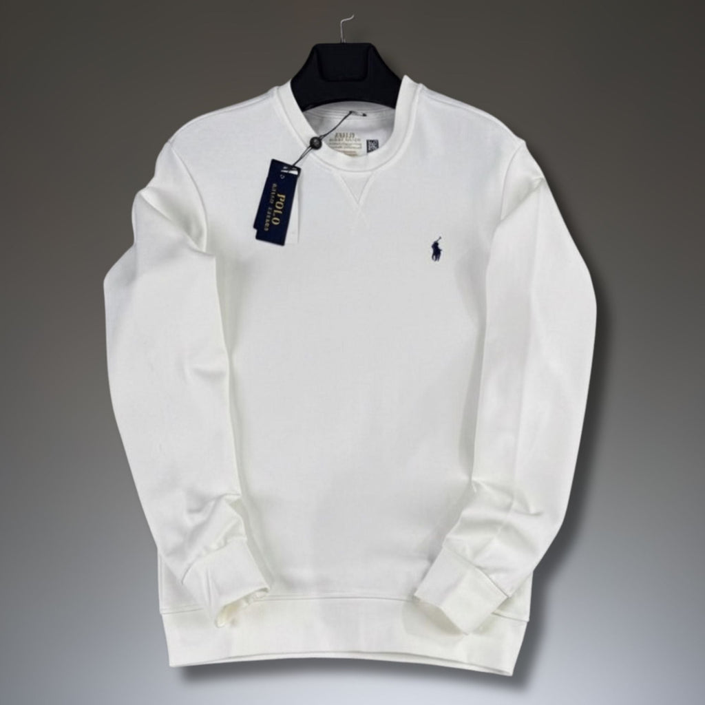 Ανδρικό φούτερ Ralph Lauren, λευκό. Premium ποιότητα
