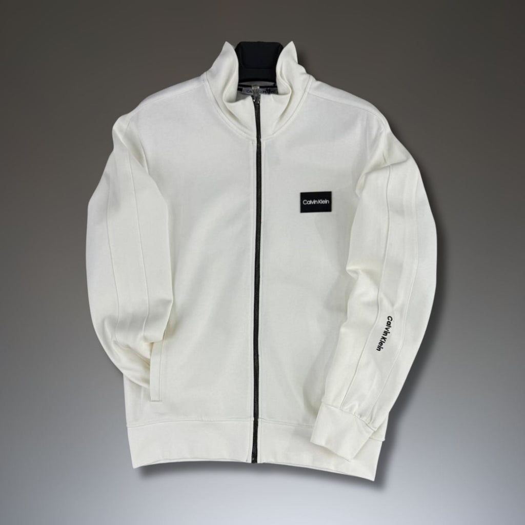 Ανδρικό φούτερ CK, λευκό. Premium ποιότητα