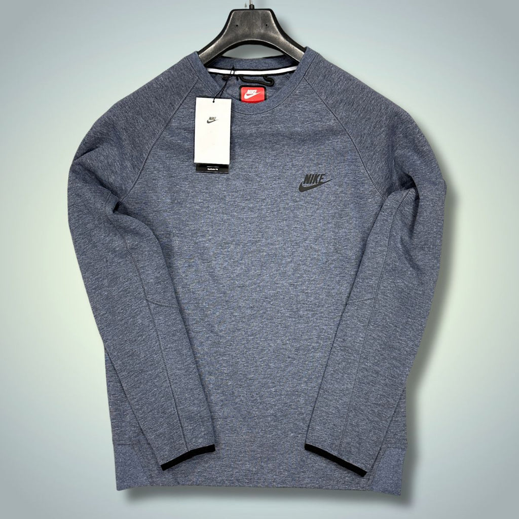 Ανδρικό φούτερ Nike Tech Fleece, μπλέ. Premium ποιότητα