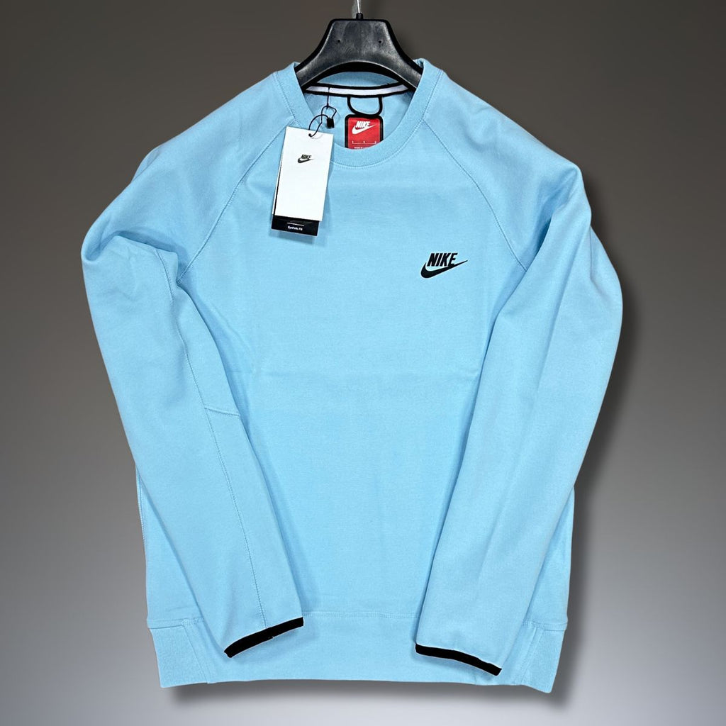 Ανδρικό φούτερ Nike Tech Fleece, γαλάζια. Premium ποιότητα