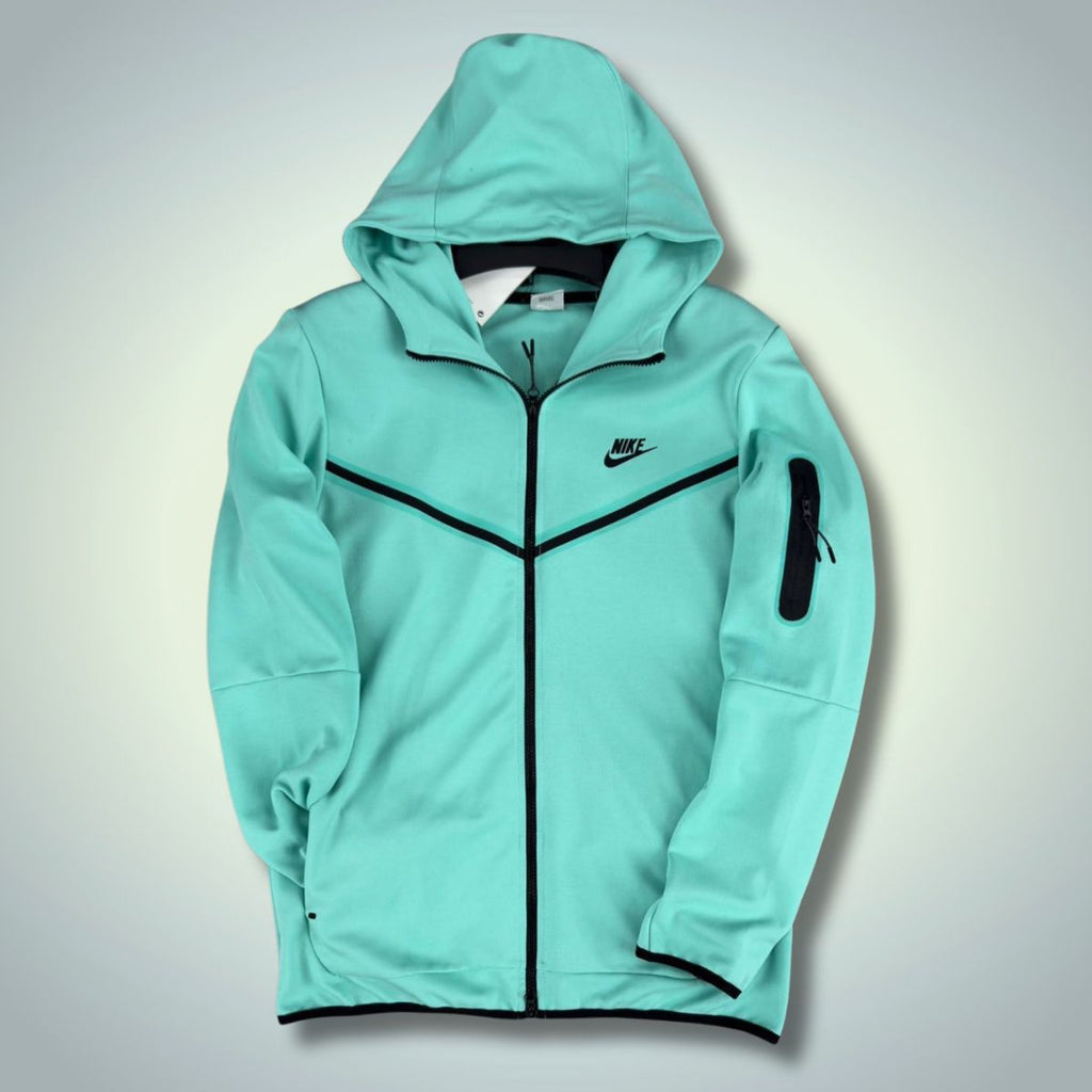 Ανδρικό φούτερ Nike Tech Fleece, τυρκουάζ. Premium ποιότητα