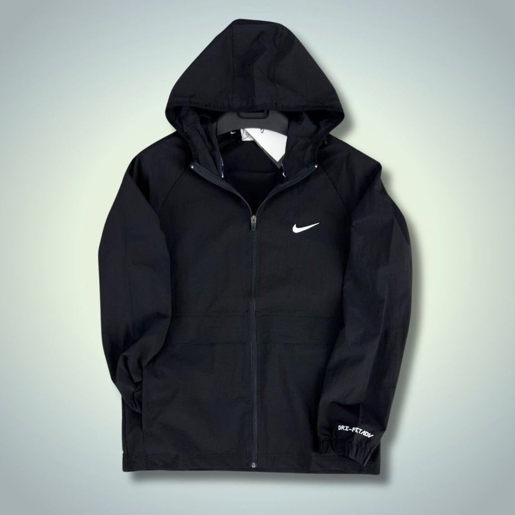 Ανδρικό αντιανεμικό μπουφάν Nike, μαύρο. Premium ποιότητα