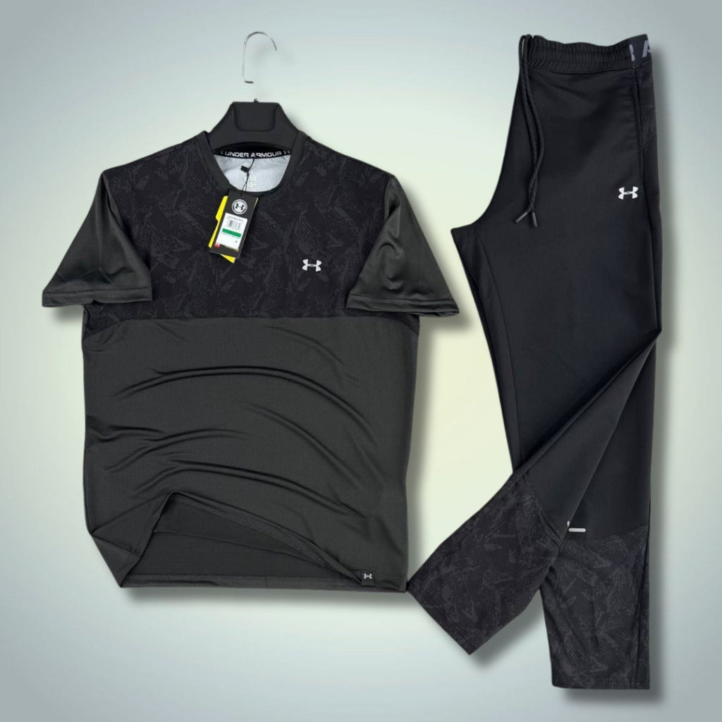 Under Armour ανδρική αδιάβροχη φόρμα, μαύρο-γραφίτης. Premium ποιότητα