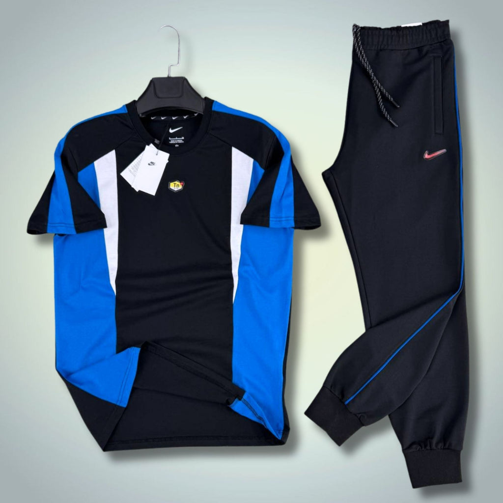 Nike TN ανδρικό καλοκαιρινό αθλητικό σετ, σκούρο μπλε. Premium ποιότητα