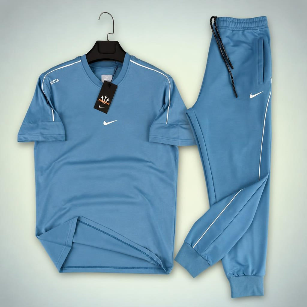 Nike Nocta ανδρική καλοκαιρινή φόρμα, γμπλε. Premium ποιότητα