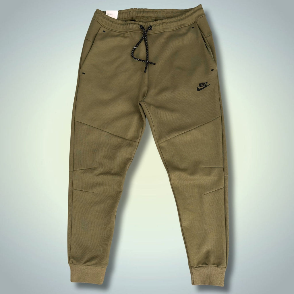 Ανδρικό παντελόνι φόρμας Nike Tech Fleece, λαδί. Premium ποιότητα