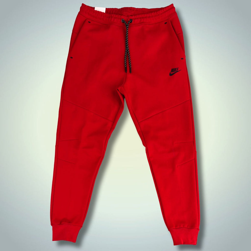 Ανδρικό παντελόνι φόρμας Nike Tech Fleece, κόκκινο. Premium ποιότητα