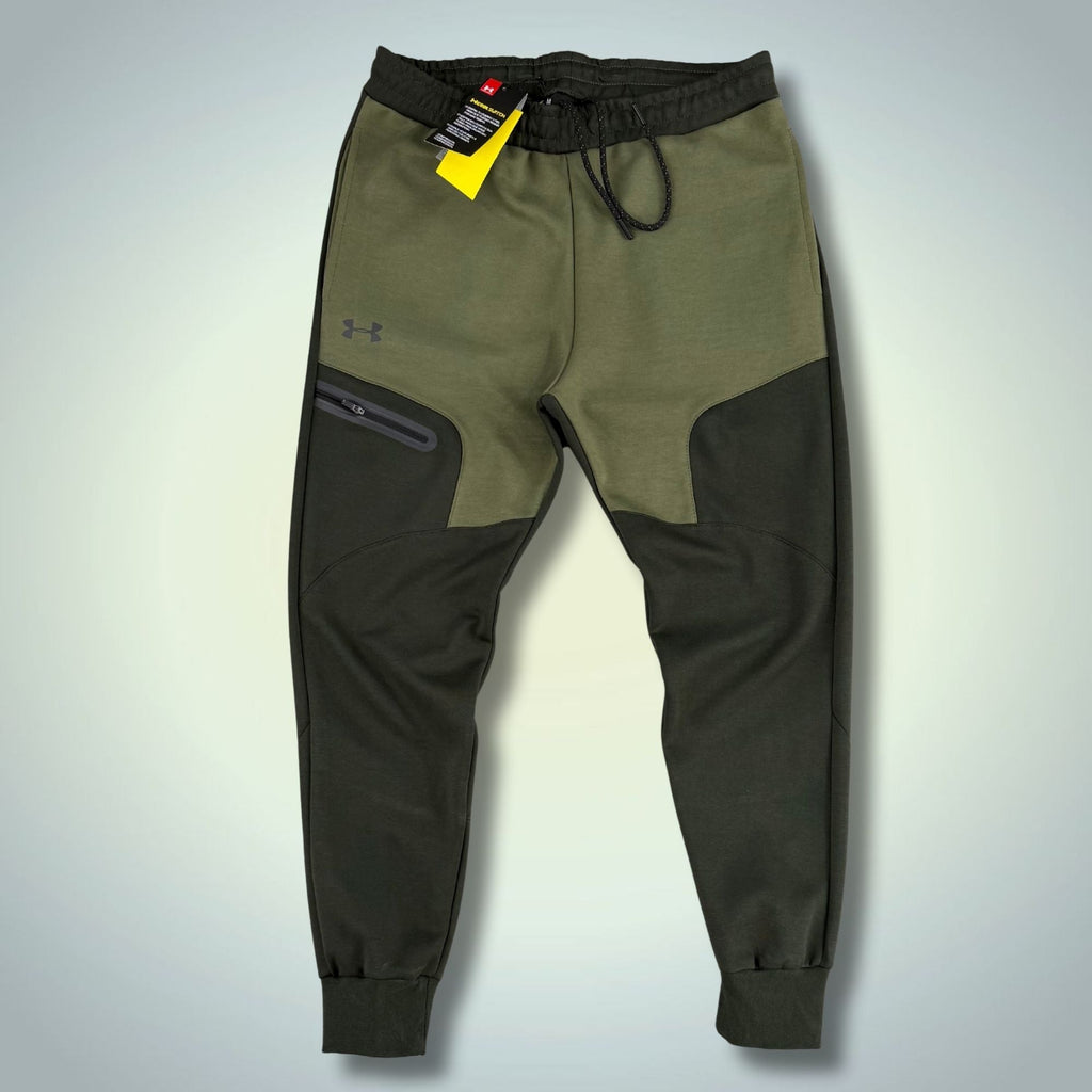 Under Armour ανδρικό αθλητικό παντελόνι φόρμας, σκούρο πράσινο-λαδί. Premium ποιότητα