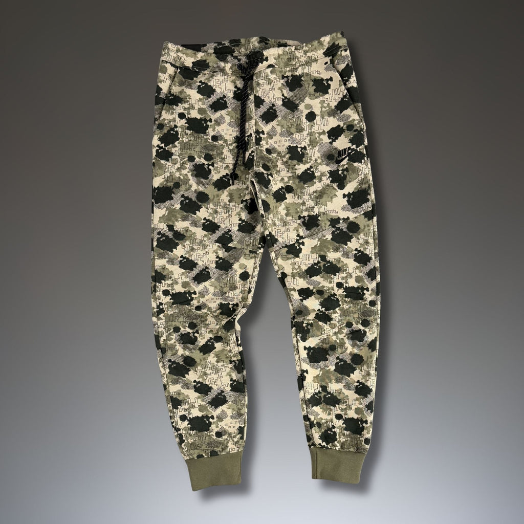Nike Tech Fleece ανδρικό αθλητικό παντελόνι, καμουφλάζ. Premium ποιότητα