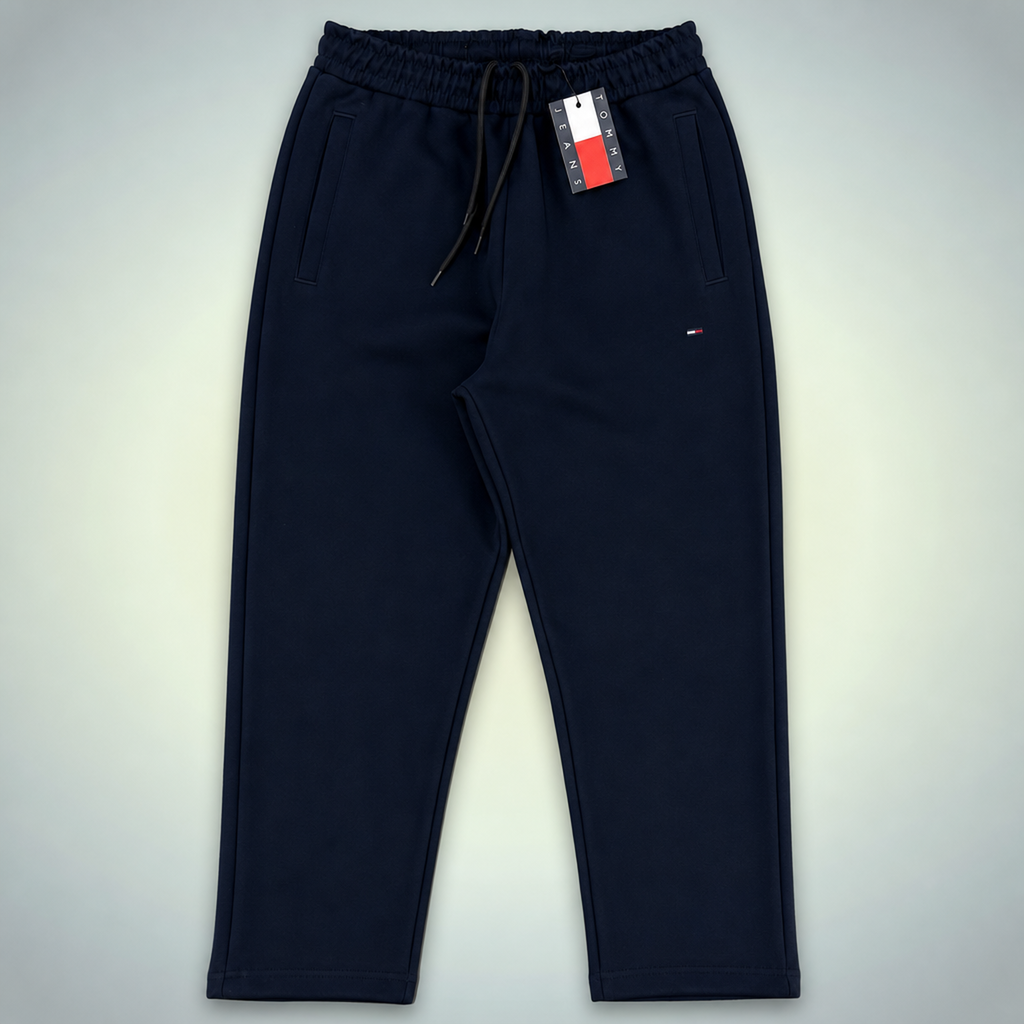 Tommy Hilfiger Classic ανδρικό παντελόνι φόρμας, σκούρο μπλε. Premium ποιότητα