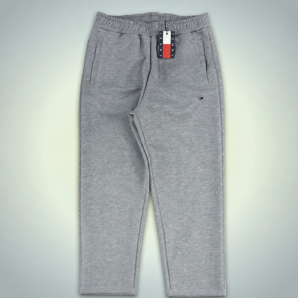 Tommy Hilfiger Classic ανδρικό παντελόνι φόρμας, Κλασικό γκρι. Premium ποιότητα