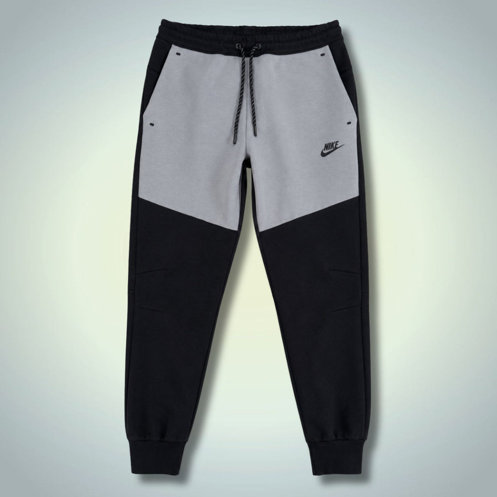 Nike Tech Fleece ανδρικό παντελόνι φόρμας, μαύρο - γκρι. Premium ποιότητα