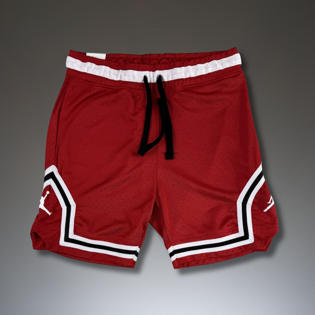 Air Jordan ανδρικό αθλητικό σορτς dri-fit mesh, κόκκινο. Premium ποιότητα