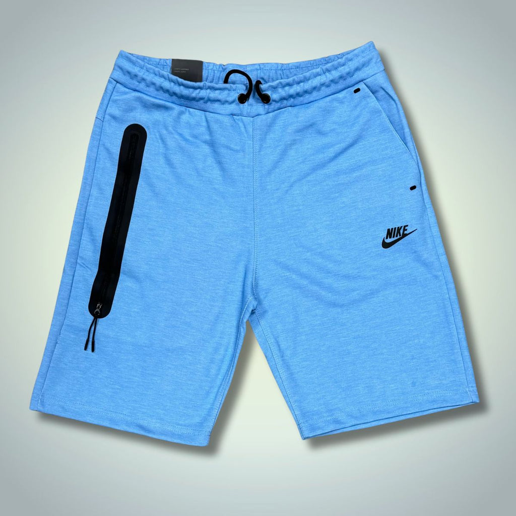 Nike Tech Fleece 2024 αντρικό αθλητικό σορτς, μπλε. Premium ποιότητα