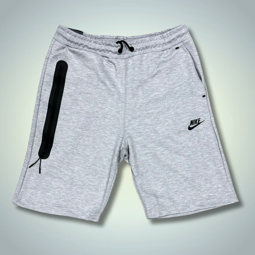 Nike Tech Fleece 2024 αντρικό αθλητικό σορτς, κλασικό γκρι. Premium ποιότητα