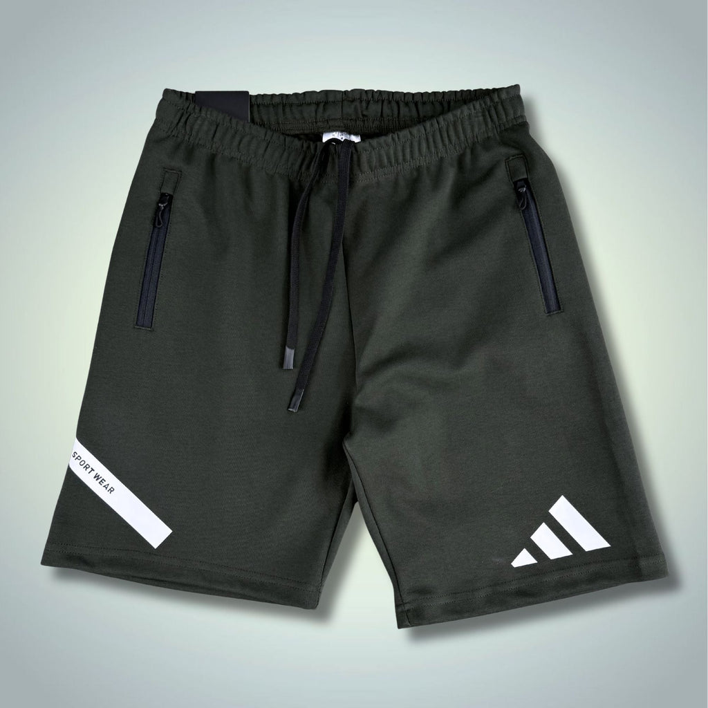 Adidas Z.N.E. ανδρικές αθλητικές κοντές παντελόνες, γκρι. Premium ποιότητα