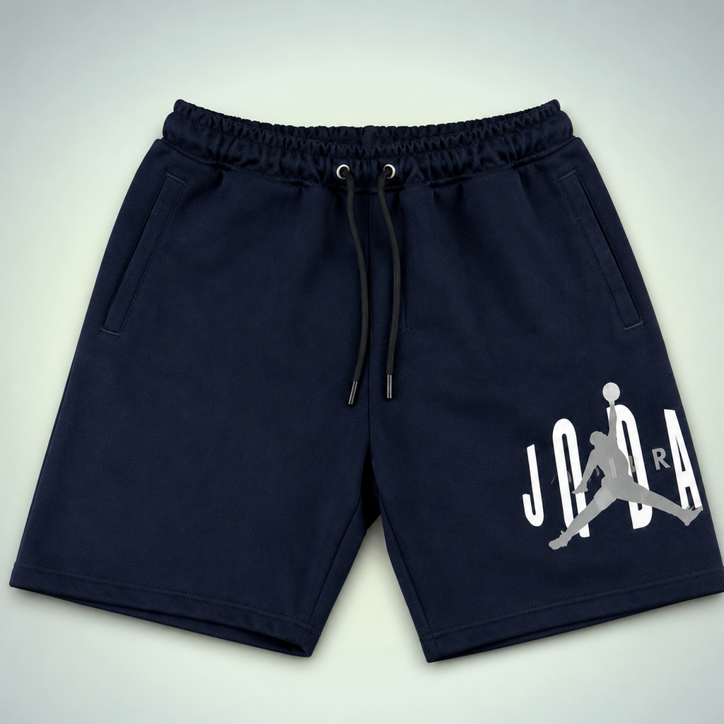 Air Jordan Fleece ανδρικό αθλητικό σορτς, σκούρο μπλε. Premium ποιότητα