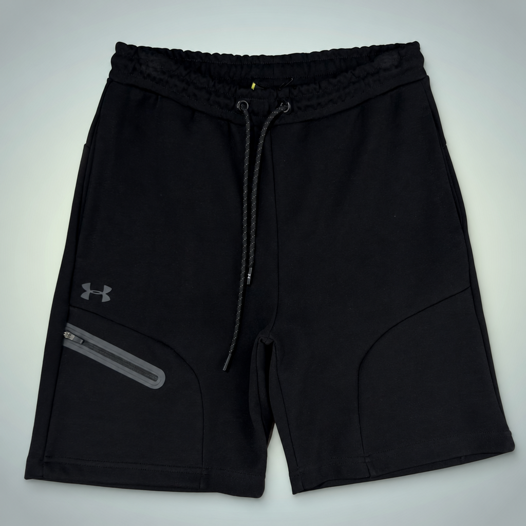 Under Armour Fleece ανδρικό αθλητικό σορτς, μαύρο. Premium ποιότητα
