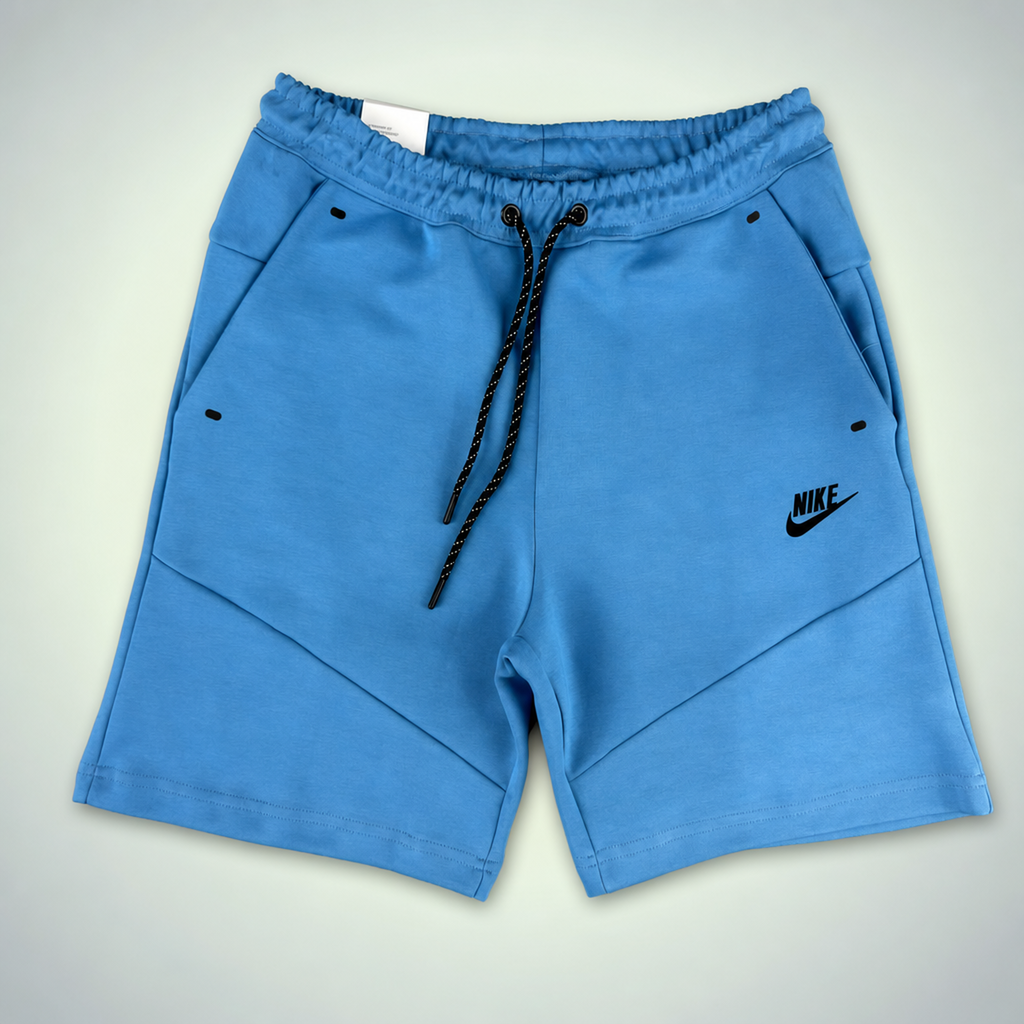 Nike Tech Fleece ανδρικό αθλητικό σορτς, γμπλε. Premium ποιότητα