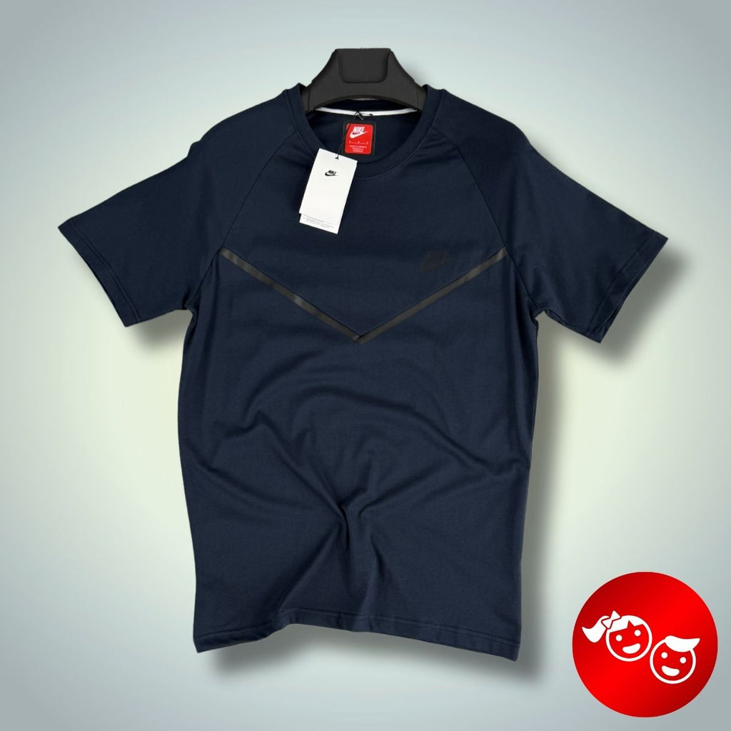 Παιδικό σκούρο μπλε μπλουζάκι Nike Tech Fleece. Μοντέλο 2024. Ποιότητα Premium
