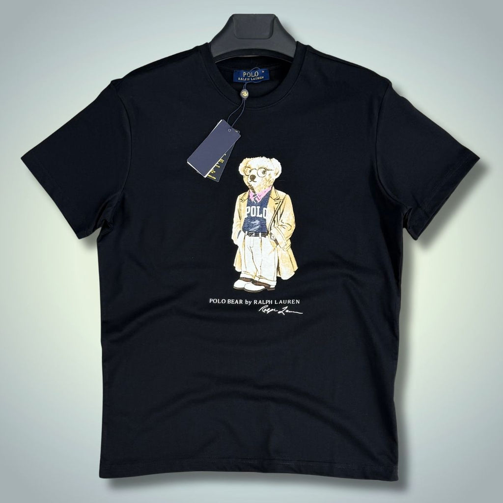 Ανδρική σκούρα μπλε μπλούζα Ralph Lauren, college bear. Premium ποιότητα