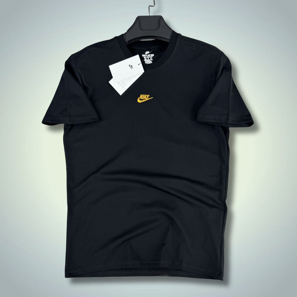 Ανδρικό μαύρο κλασικό T-shirt Nike. Premium ποιότητα