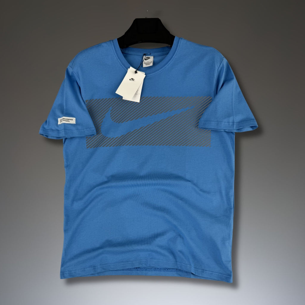 Ανδρικό μπλε T-shirt Nike Performance. Premium ποιότητα