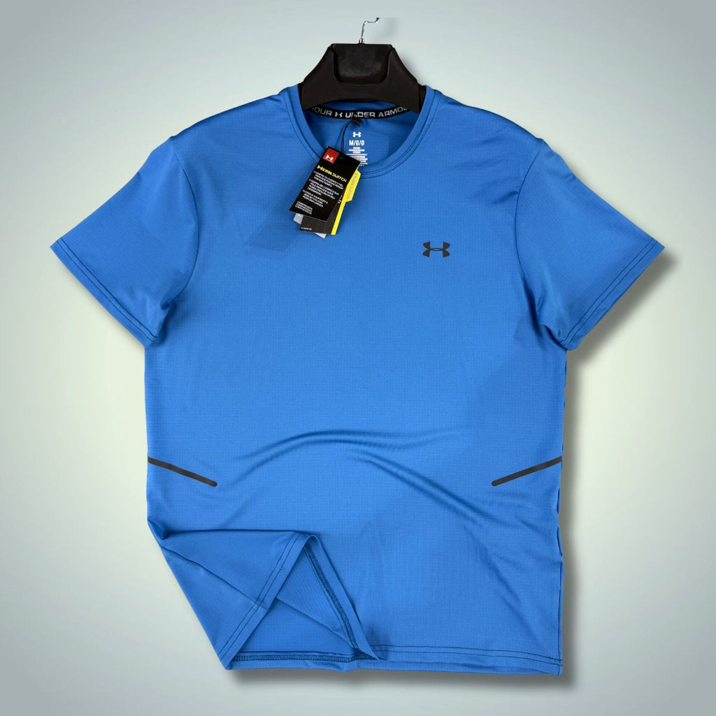 Ανδρική αθλητική μπλε μπλούζα Under Armour. Premium ποιότητα
