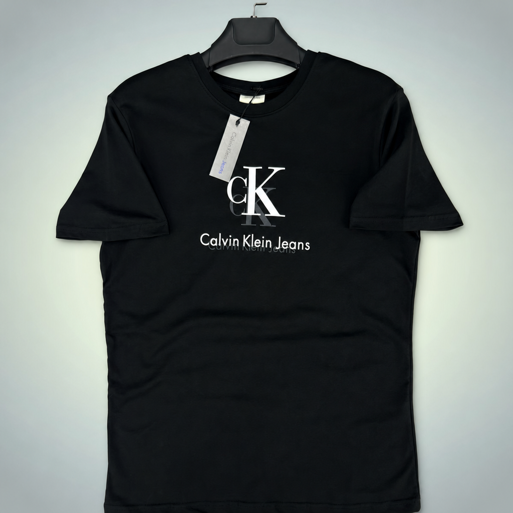 CK Classic ανδρικό T-shirt, μαύρο. Premium ποιότητα