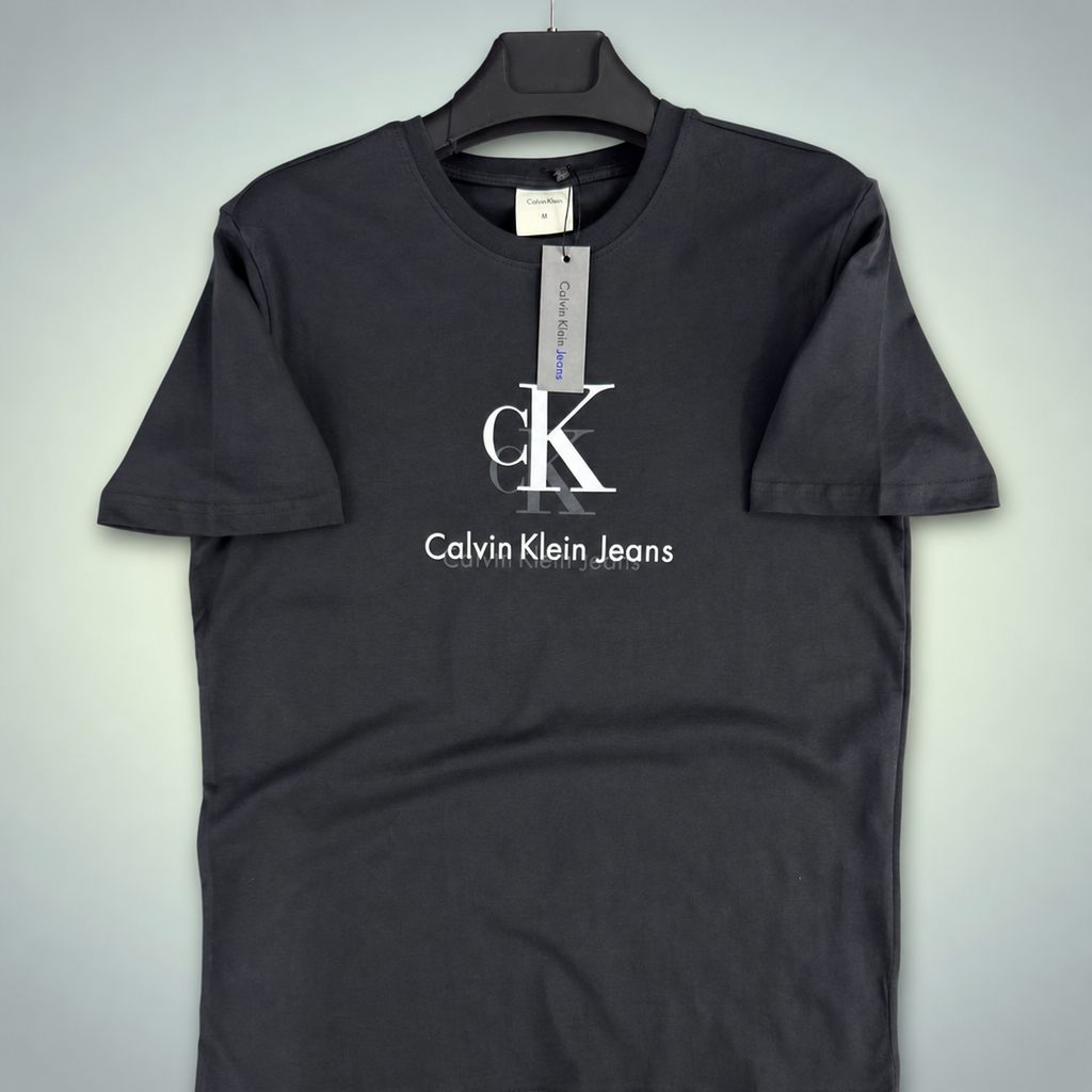 CK Classic ανδρικό T-shirt, Γκράφιτ. Premium ποιότητα