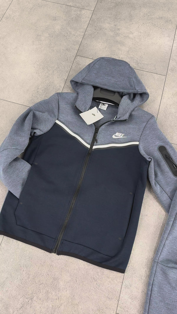 Παιδική φόρμα Nike Tech Fleece, μπλε – σκούρο μπλε, Model 2024. Premium ποιότητα