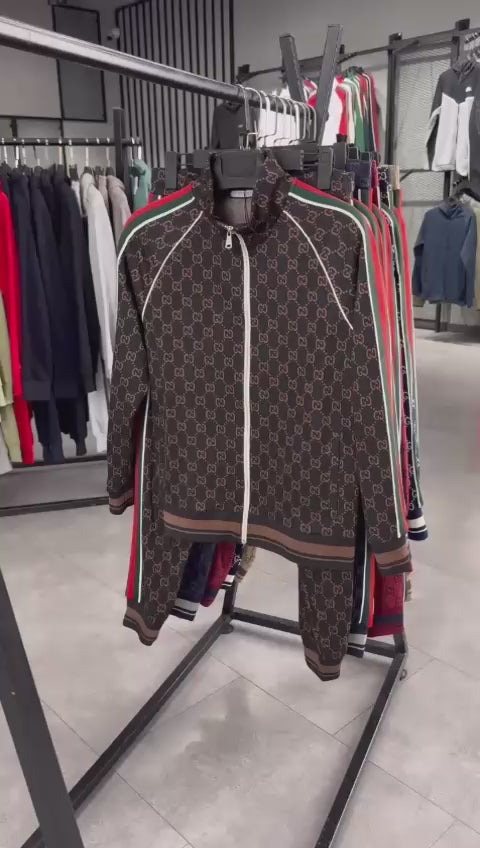 Ανδρική αθλητική φόρμα Gucci, κόκκινη. Premium ποιότητα