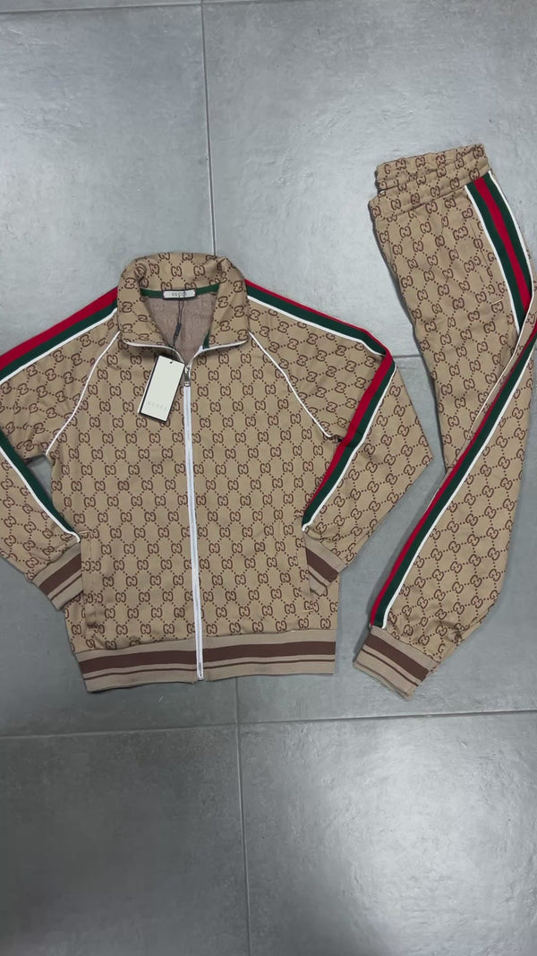 Ανδρικό αθλητικό Gucci, μπεζ. Premium ποιότητα