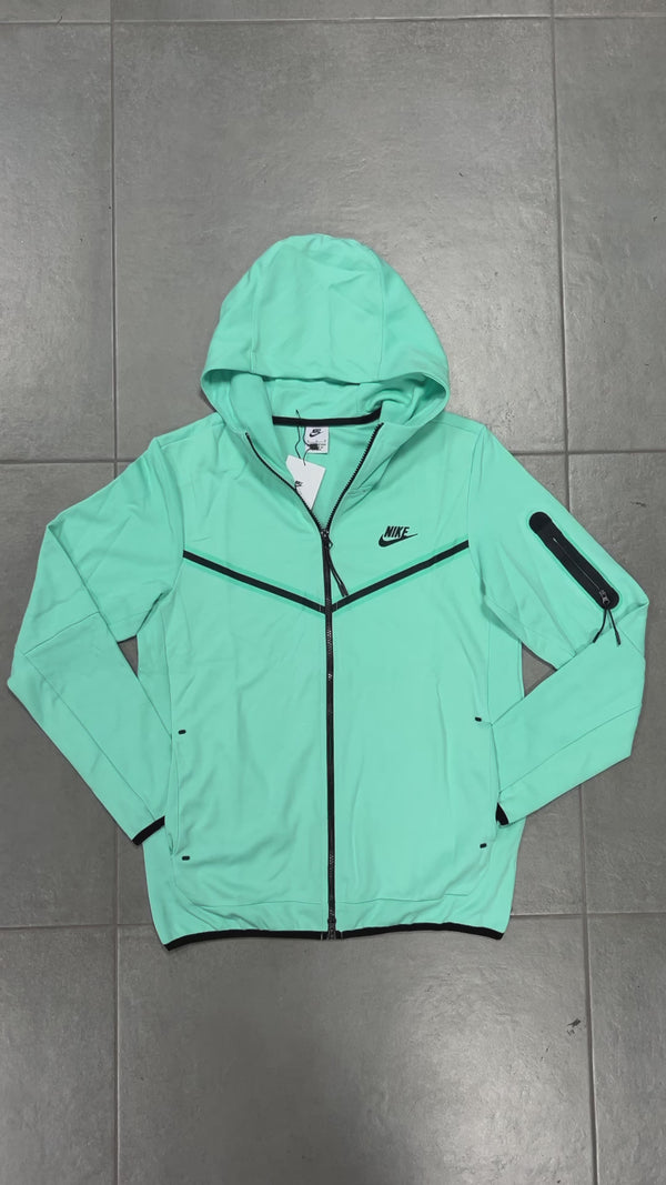 Ανδρικό φούτερ Nike Tech Fleece, τυρκουάζ. Premium ποιότητα