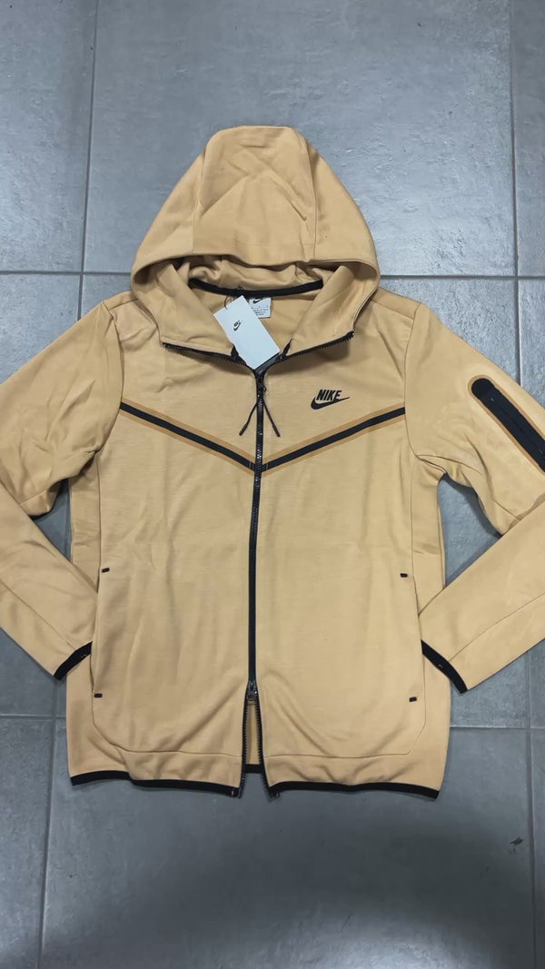 Ανδρικό φούτερ Nike Tech Fleece, кαπνός. Premium ποιότητας