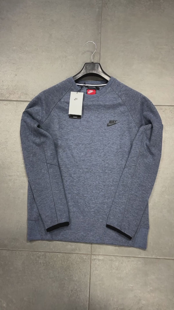 Ανδρικό φούτερ Nike Tech Fleece, μπλέ. Premium ποιότητα